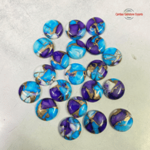 Agate Copper Cabachons #8