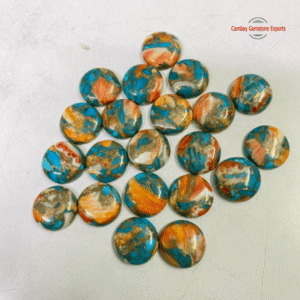 Agate Copper Cabachons #7