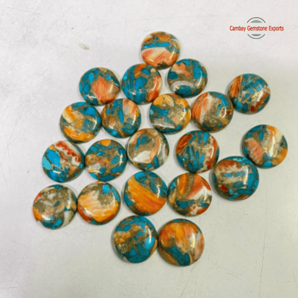 Agate Copper Cabachons #7