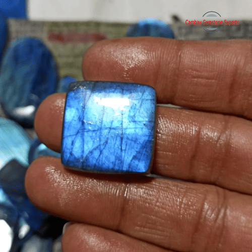 Flashy Blue Labradorite Cabochons #2