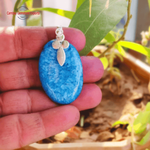 Apatite Agate Chalcedony Pendants