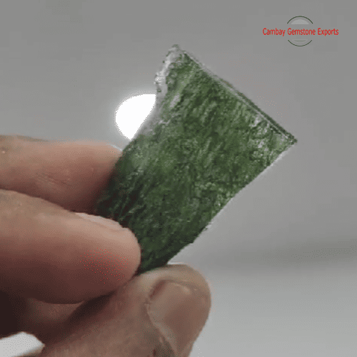 Natural Moldavite Rough Stone #4
