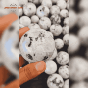 Labrodorite & Rainbow Moonstone Balls