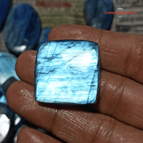 Flashy Blue Labradorite Cabochons #2