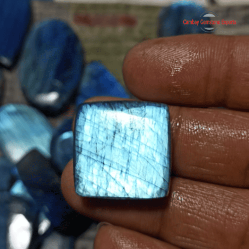 Flashy Blue Labradorite Cabochons #2