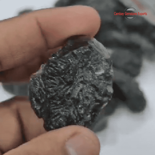 New-Project-23-8.png Natural Moldavite Rough Stone #3