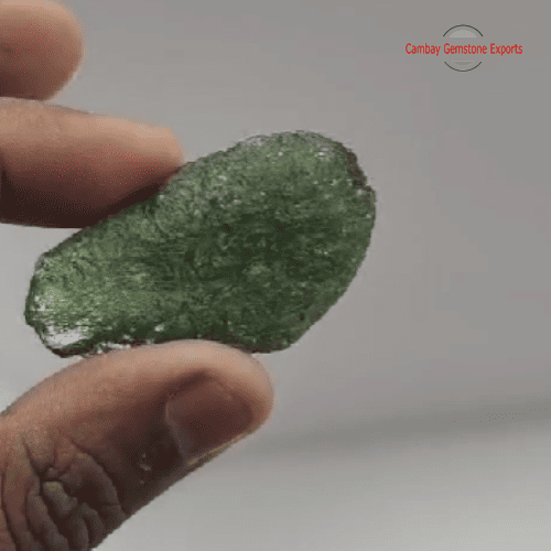 New-Project-24-8.png Natural Moldavite Rough Stone #2