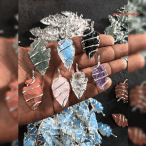 Arrowheads Spiral wrap Pendands