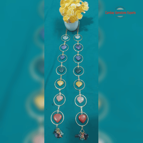Heart Stone Car Hangers