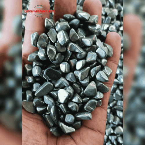 Black Onyx Obsidian Stones Chips