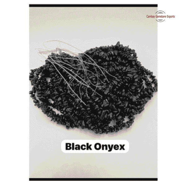 New-Project-32-1.png Black Onyex 33" Chips Necklaces