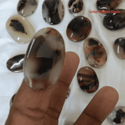 Tree Natural Cabochon Stones #5