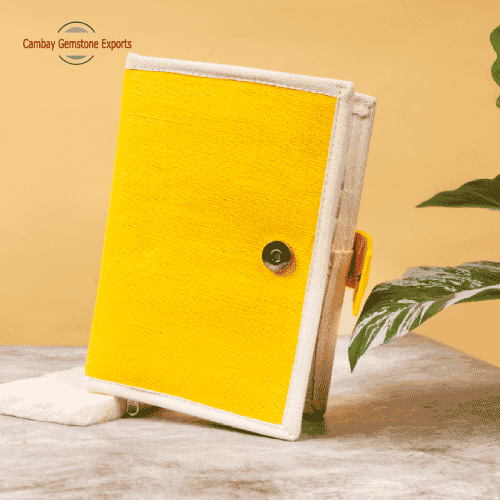 Yellow Passport Cover Bags