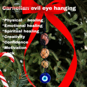 Carnelian Evil Eye Hanging