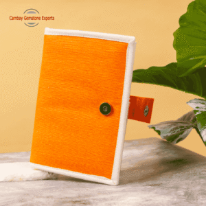 Orange Passport Cover Bags