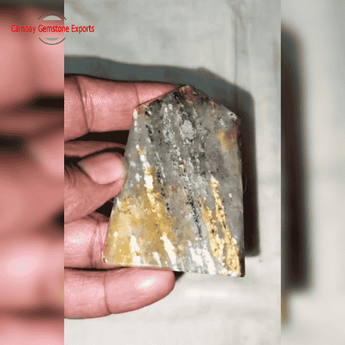 Black Flat Jumbo Sunstone