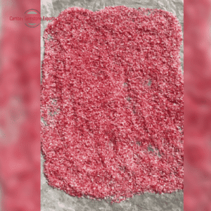 Red Colored Quartz Chips