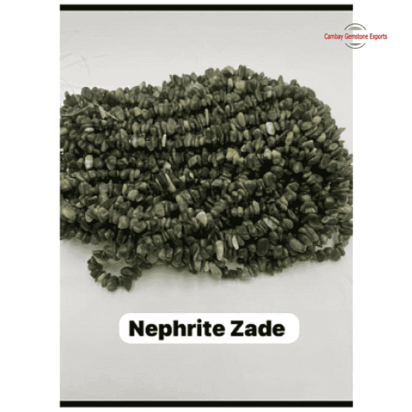 New-Project-47-1.png Nephrite Zade 33" Chips Necklaces