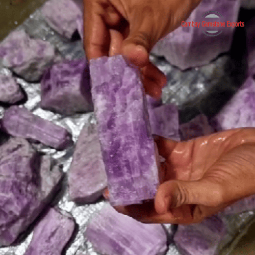 AAA Kunzite Loose Stones Bulk