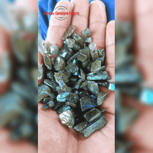 Black Onyx Obsidian Stones Chips