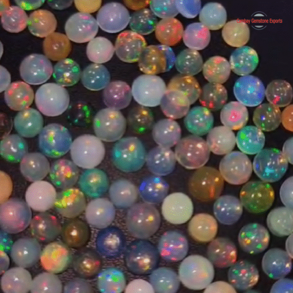 Round Opal Cabochon Series Italian Mince