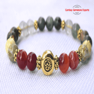 Natural Mix Gemstone Bracelet Healing For Power Energy Gemstone Bracelet