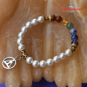 Natural Seven Chakra Gemstone Bracelet handmade Jewellry Bracelet Gift For Love