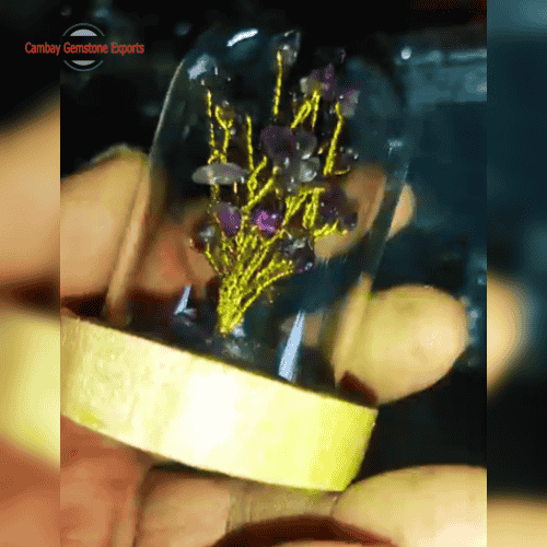 Amethyst Quartz GemTree Showpieces