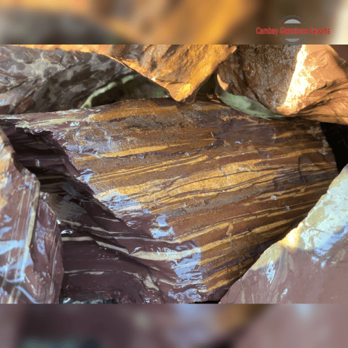 Tiger Eye & Banded Jasper – Raw Bulk Stones
