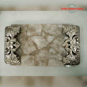 Amazing AAA Quality Agate Stone Plats Ravishing Dizain Serving Trays Home Decor Gift
