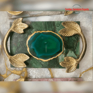 Natural Malachite Stone Serving Trays Unique Guest Serving Trays Antique Tray
