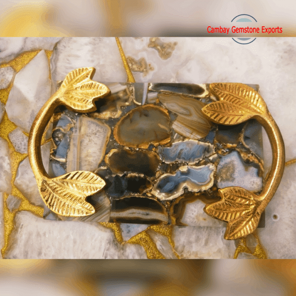 Beautiful Agate Stone Serving Trays Handmade Serving Trays Showpieces For Home