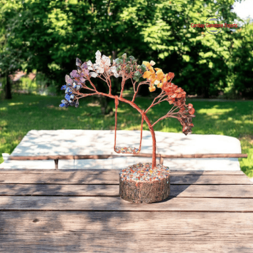200 Chips Seven Chakra Tree swing Hanging