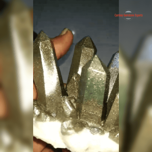 Pyrite Cluster Manmade