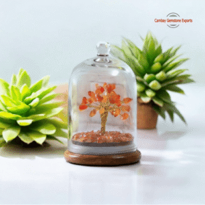 4.5" Crystal Stone Dome Tree #4