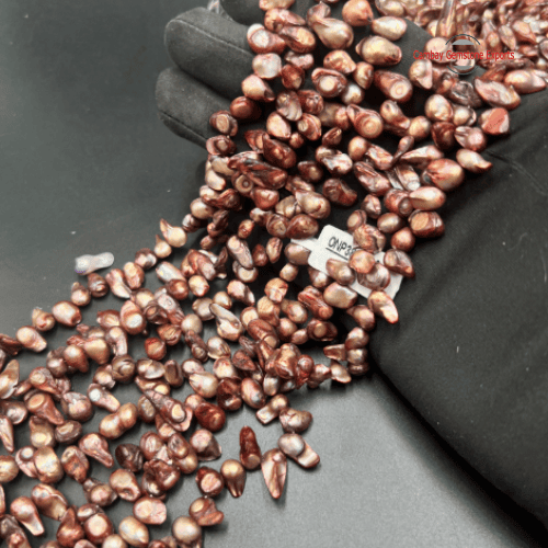 15" Length Biwa Pearls #3