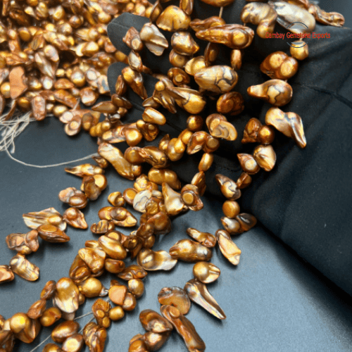 15" Length Biwa Pearls #5