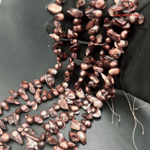 15" Length Biwa Pearls #6