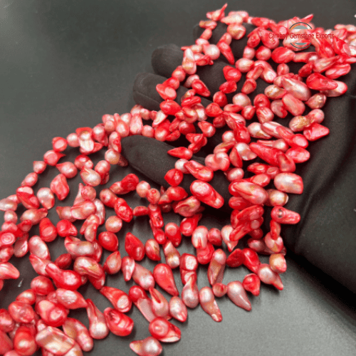 15" Length Biwa Pearls #11