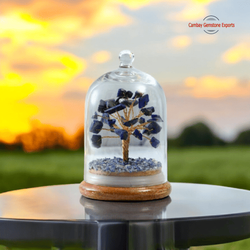 4.5" Crystal Stone Dome Tree #3