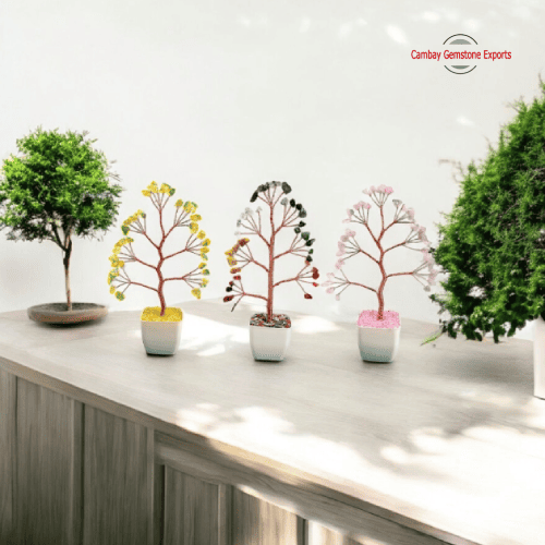 35 Chips Gem Pot Tree New Styles