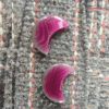 Pink Onyx Agate Moon