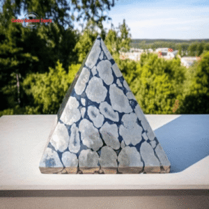 Screenshot 2025-10-22 044410 Natural Druzy Pyramid #35