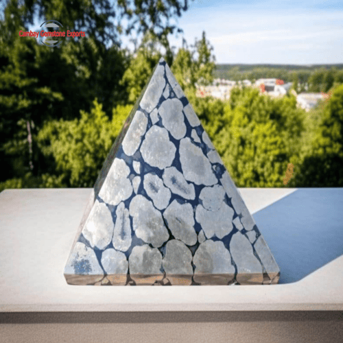 Screenshot 2025-10-22 044410 Natural Druzy Pyramid #35