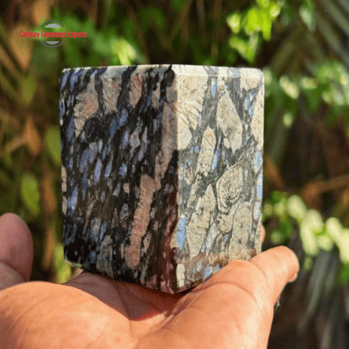 Natural Druzy Cube #38