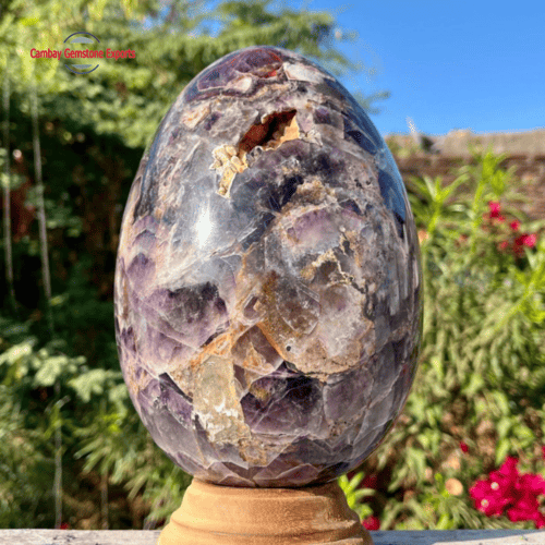 Natural Druzy Egg #50