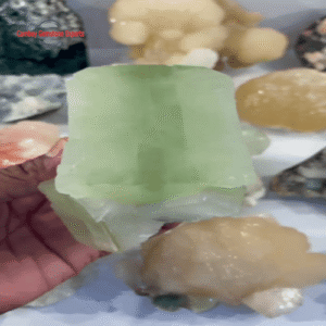 Screenshot 2026-01-04 012312 Green Apophyllite Crystal with Stilbite Matrix