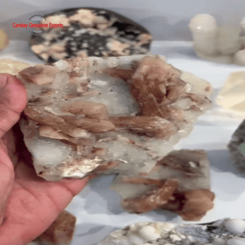 Screenshot 2026-01-04 012437 Heulandite with Stilbite Natural Crystal Specimen