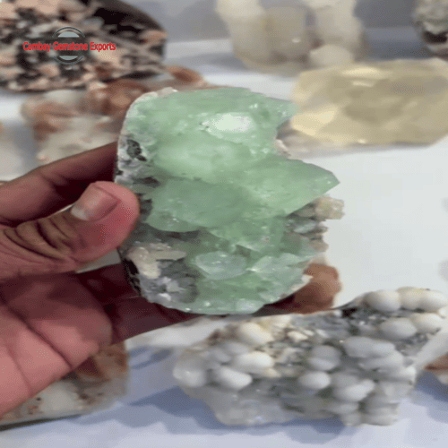 Screenshot 2026-01-04 012637 Green Apophyllite Crystal Cluster Specimen
