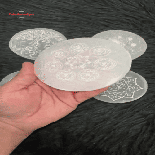 Screenshot 2026-01-04 014606 4" Selenite Charging Plate Coaster #4